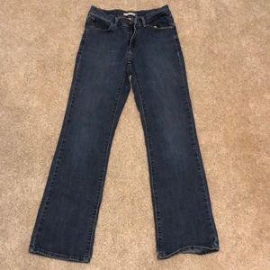 Classic bootcut Levi’s jeans